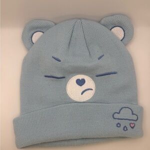 2017 Loungefly Care Bears Grumpy Bear Kawaii Character Watchman Beanie Hot Topic